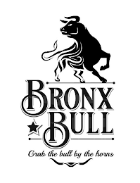 BRONX BULL GRAB THE BULL BY THE HORNS logo