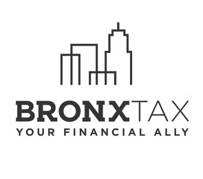 BRONX TAX YOUR FINANCIAL ALLY logo