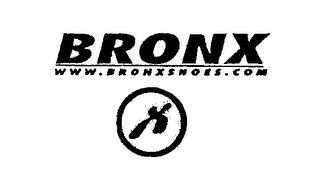 BRONX WWW.BRONXSHOES.COM X logo