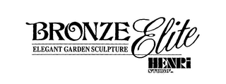 BRONZE ELITE ELEGANT GARDEN SCULPTURE HENRI STUDIO logo