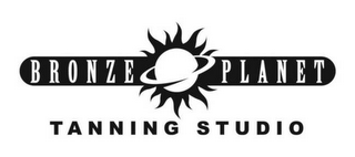 BRONZE PLANET TANNING STUDIO logo