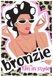 BRONZIE TAN IN STYLE logo