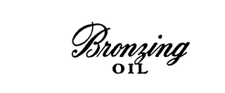 BRONZING OIL logo