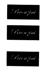 BRONZINI BRONZINI BRONZINI logo