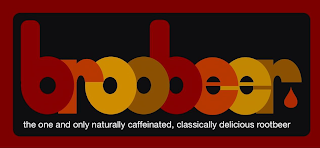 BROOBEER THE ONE AND ONLY NATURALLY CAFFEINATED, CLASSICALLY DELICIOUS ROOTBEER logo