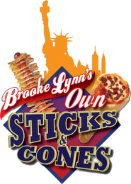 BROOKE LYNN'S OWN STICKS & CONES logo