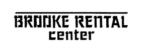 BROOKE RENTAL CENTER logo