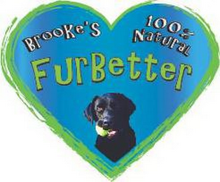BROOKE'S FURBETTER CRITTER CRUNCH 100% NATURAL logo