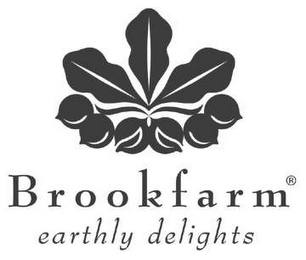 BROOKFARM EARTHLY DELIGHTS logo