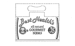 BROOKLYN BOTTLING CORP. BEST HEALTH'S ALL NATURAL GOURMET SODAS logo