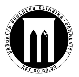 BROOKLYN BOULDERS CLIMBING + COMMUNITY EST 09.09.09 logo