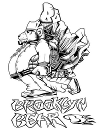 BROOKLYN BROOKLYN BEAR 718 NYC logo