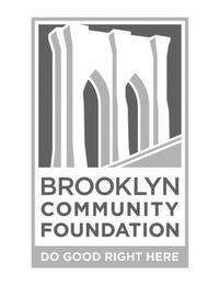BROOKLYN COMMUNITY FOUNDATION DO GOOD RIGHT HERE logo