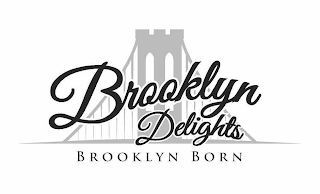 BROOKLYN DELIGHTS BROOKLYN BORN logo