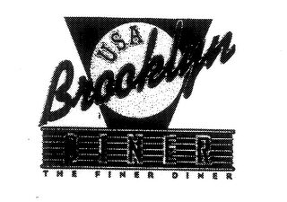 BROOKLYN DINER USA THE FINER DINER logo