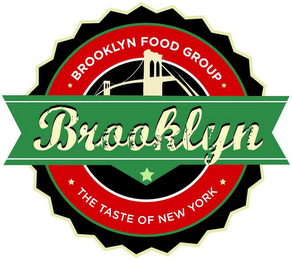 BROOKLYN FOOD GROUP BROOKLYN THE TASTE OF NEW YORK logo