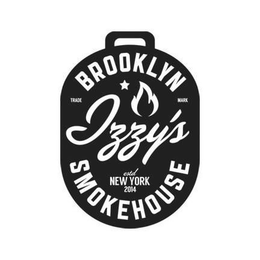 BROOKLYN IZZY'S SMOKEHOUSE ESTD NEW YORK 2014 logo
