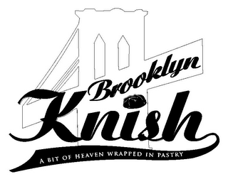 BROOKLYN KNISH A BIT OF HEAVEN WRAPPED IN PASTRY logo