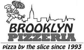 BROOKLYN PIZZERIA PIZZA BY THE SLICE SINCE 1993 logo