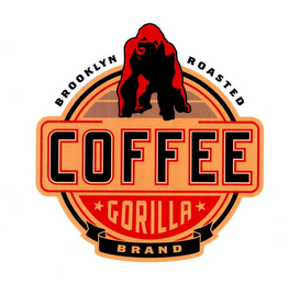BROOKLYN ROASTED COFFEE GORILLA BRAND logo