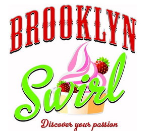 BROOKLYN SWIRL DISCOVER YOUR PASSION logo
