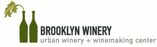 BROOKLYN WINERY URBAN WINERY + WINE MAKING CENTER logo