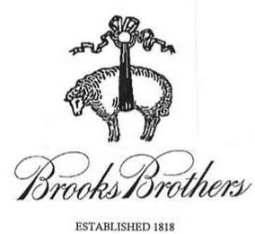 BROOKS BROTHERS ESTABLISHED 1818 logo