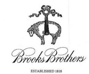 BROOKS BROTHERS ESTABLISHED 1818 logo