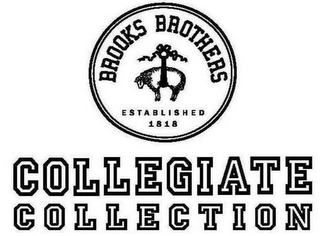 BROOKS BROTHERS ESTABLISHED 1818 COLLEGIATE COLLECTION logo