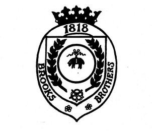BROOKS BROTHES 1818 logo