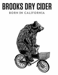 BROOKS DRY CIDER BORN IN CALIFORNIA logo