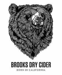 BROOKS DRY CIDER BORN IN CALIFORNIA logo