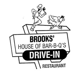 BROOKS' HOUSE OF BAR-B-Q'S logo