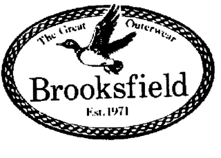 BROOKSFIELD THE GREAT OUTERWEAR EST. 1971 logo