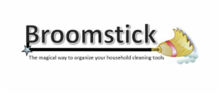 BROOMSTICK THE MAGICAL WAY TO ORGANIZE YOUR HOUSEHOLD CLEANING TOOLS logo