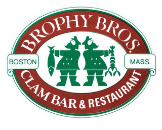 BROPHY BROS. BOSTON MASS. CLAM BAR & RESTAURANT logo