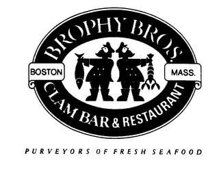 BROPHY BROS. CLAM BAR & RESTAURANT BOSTON MASS. logo