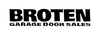 BROTEN GARAGE DOOR SALES logo