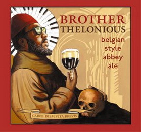 BROTHER THELONIOUS BELGIAN STYLE ABBEY ALE CARPE DIEM VITA BREVIS logo