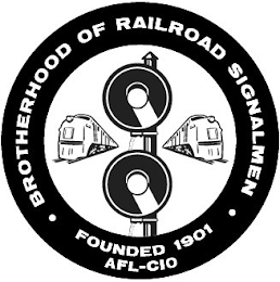 BROTHERHOOD OF RAILROAD SIGNALMEN FOUNDED 1901 AFL-CIO logo