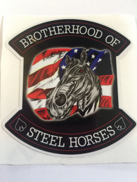 BROTHERHOOD OF STEEL HORSES logo