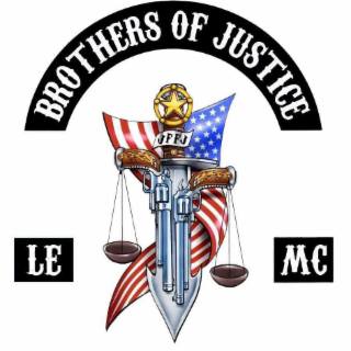 BROTHERS OF JUSTICE LE MC JFFJ logo