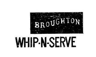 BROUGHTON WHIP-N-SERVE logo