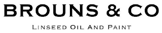 BROUNS & CO LINSEED OIL AND PAINT logo