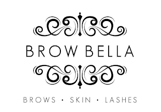 BROW BELLA BROWS · SKIN · LASHES logo