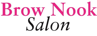BROW NOOK SALON logo