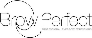BROW PERFECT PROFESSIONAL EYEBROW EXTENSIONS logo