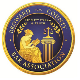 BROWARD COUNTY BAR ASSOCIATION 1925 FIDELITY TO LAW & TRUTH logo