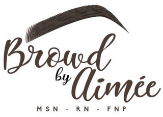 BROWD BY AIMEE MSN · RN · FNP logo