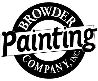 BROWDER PAINTING COMPANY, INC. logo